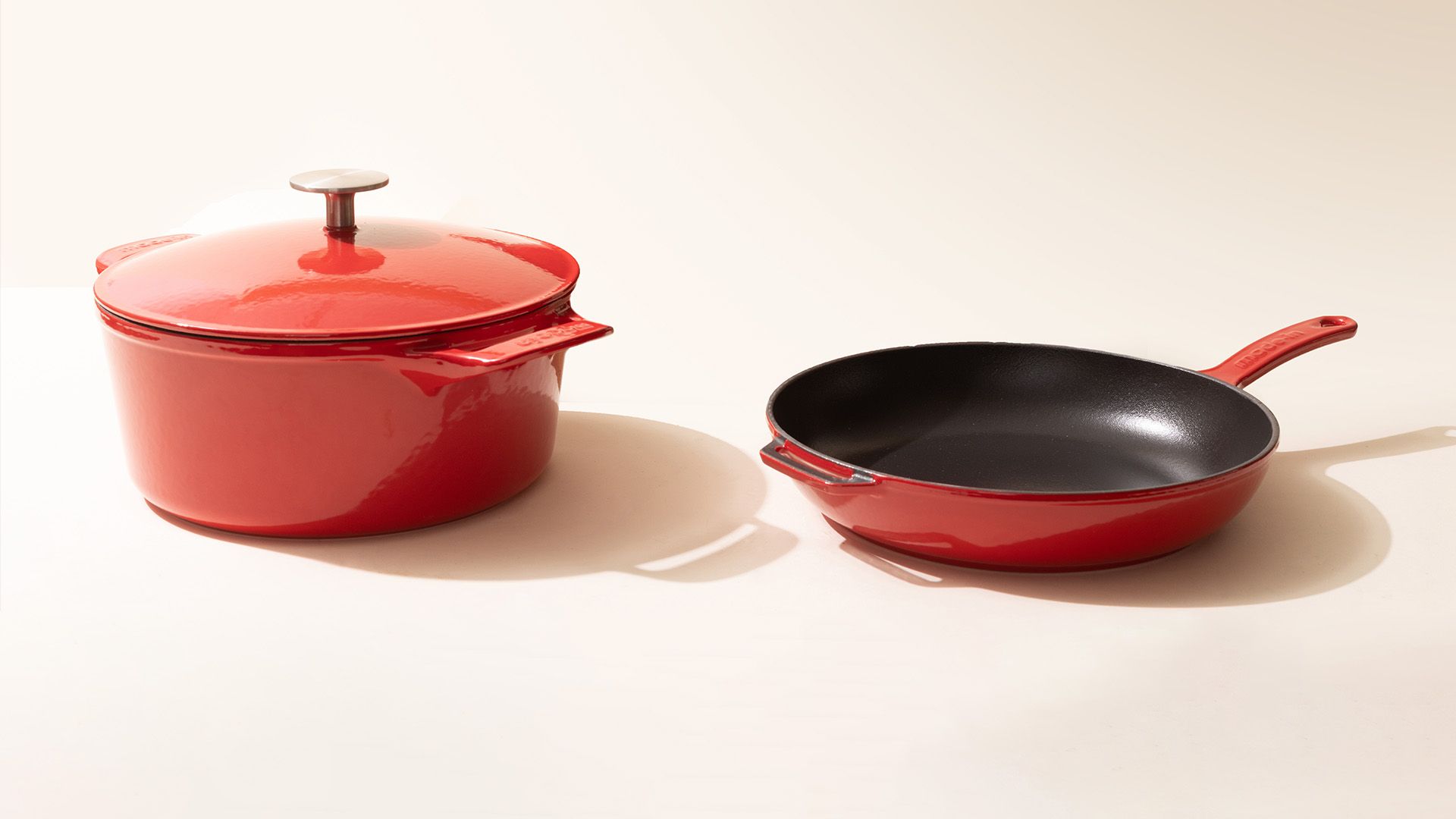 Enameled Cast Iron Set Made In Red – Cook Ware